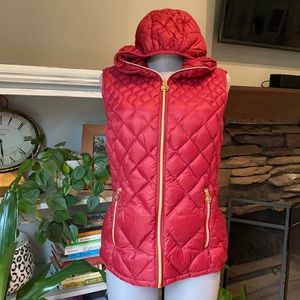 Michael Kors hooded vest